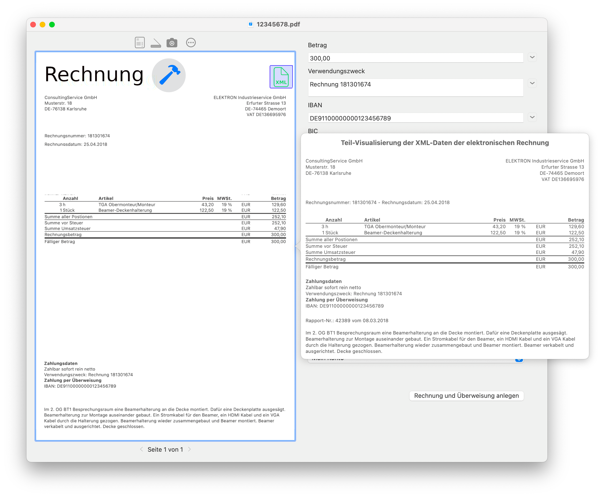 MacGiro 15 KI Kontovorhersage light